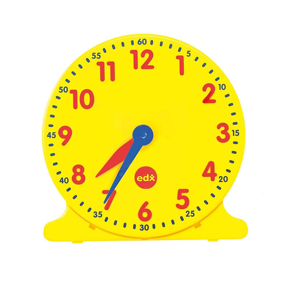 EDX Time Clock 12 hr, Multi-Colour,11ENC04366