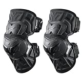 DUHAN Motorcycle Knee Pads Adjustable Motorcycle Knee Shin Guards Protector Gear for Motorcycle/Motocross/MTB/Racing/Skating