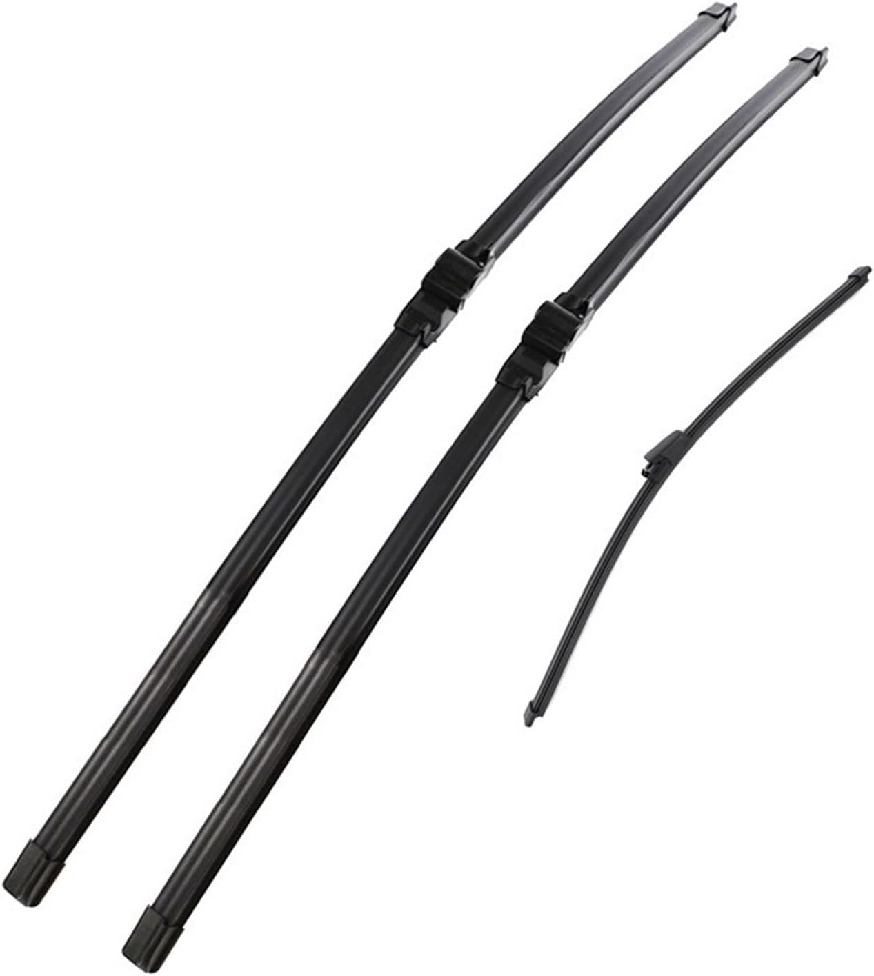 ZhangXD Front Windscreen Wipers For VW Touareg 2003-2006, Windshield Window Brush Front Wiper Blades All-Weather Replacement Set Easy Installation
