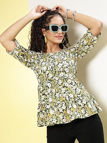 Image of OOMPH! Women's Polyester Regular Fit Shirt