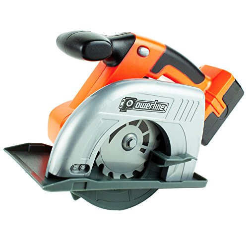 Boley Builders - Motorized Circular Saw Playset for Toddler Work Benches and Construction