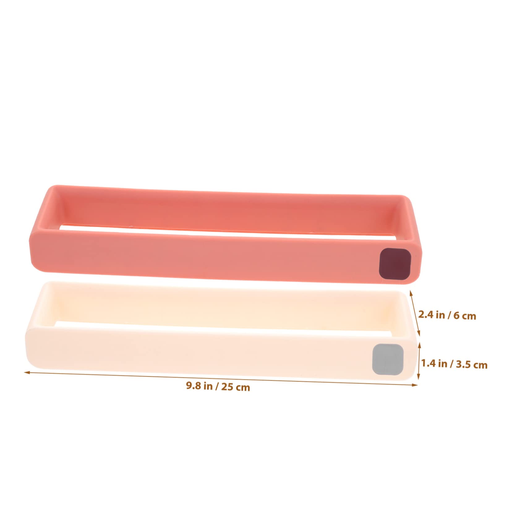 GLEAVI 4Pcs Wall Mounted Shoe Rack Adhesive Slipper Holder for Bathroom Hallway Living Storage No Drilling Required