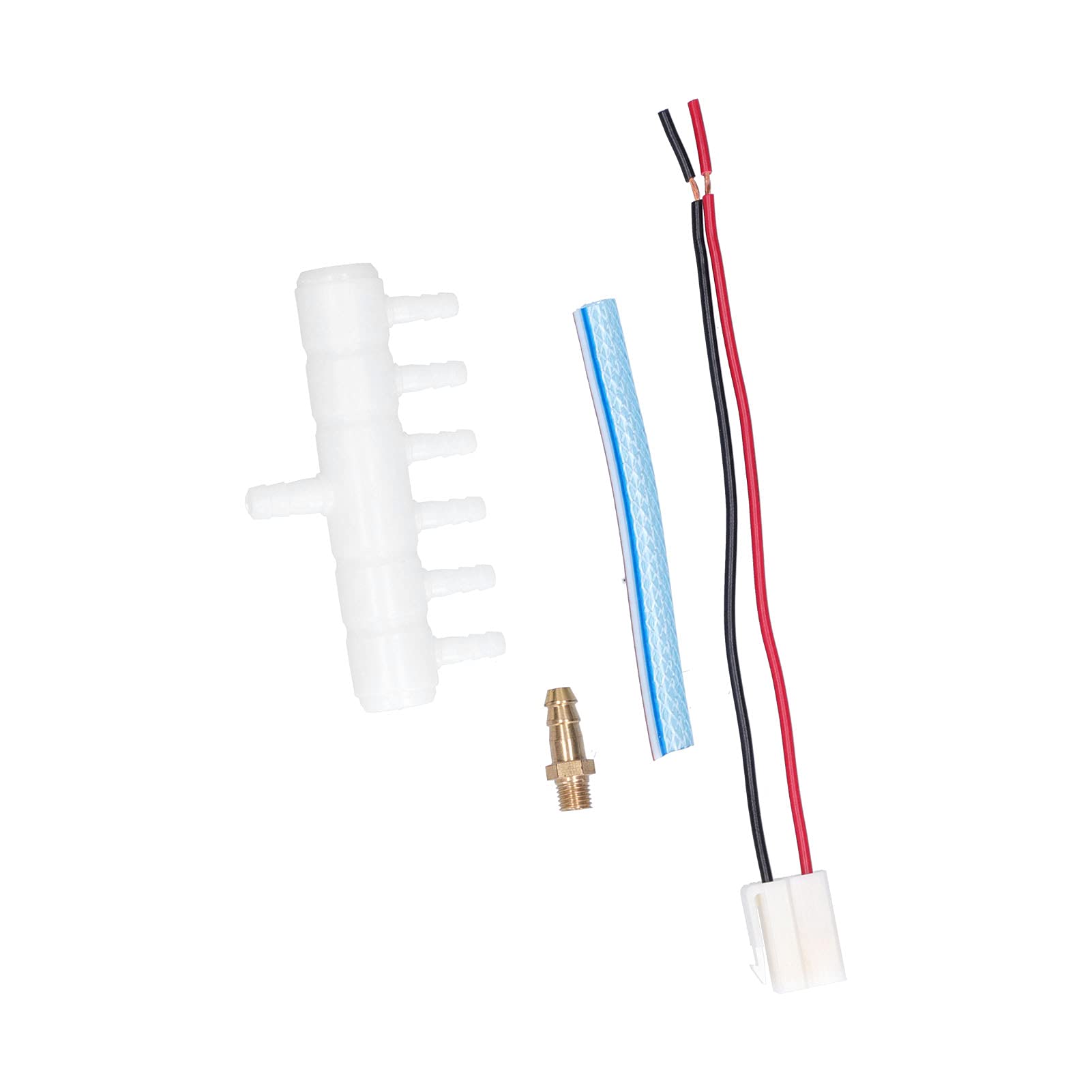 Bewinner Pompe à Oxygène DC 12 V 18 W pour Aquarium, Pompe à Air d'aquaculture Haute Pression avec Compresseur sans Huile, d'aération 38 L/Min pour Système Hydroponique, Bassin, Piscine