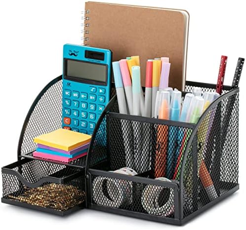 Mr. Pen- Mesh Desk Organizer, Black, Pen Holders Organizers, Desk...