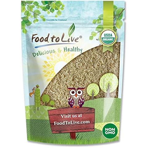 Organic Long Grain Brown Rice, 5 Pounds Cover