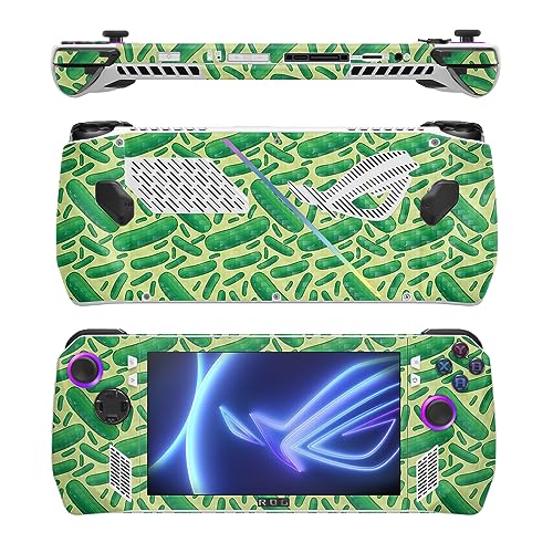 Image of MightySkins Carbon Fiber Skin Compatible with Asus ROG Ally - Pickles | Protective, Durable Textured Carbon Fiber Finish | Easy to Apply, Remove, and Change Styles