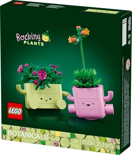 Lego 11506 Botanical Rocking Plants, Toy, Birthday Gift, Blocks, Girls, Boys, Kids, 9 Years, 10 Years, 11 Years, Elementary School, Decorative Plants, Faux Green, Interior Decoration, Stylish - View 6