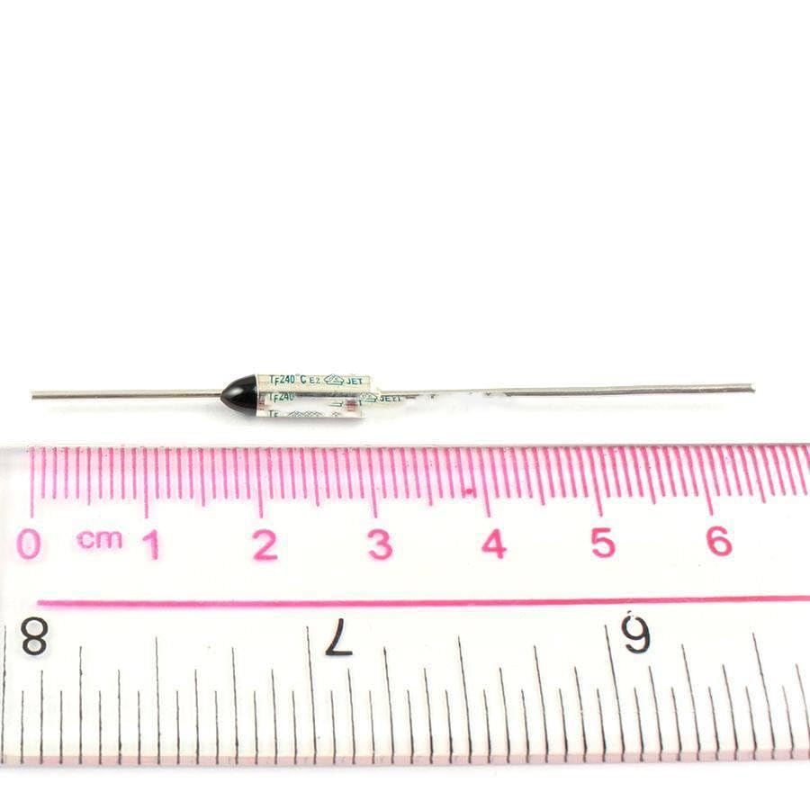 10Pcs Thermal Fuse Cutoff TF 240 Degree 250V 10A BF240