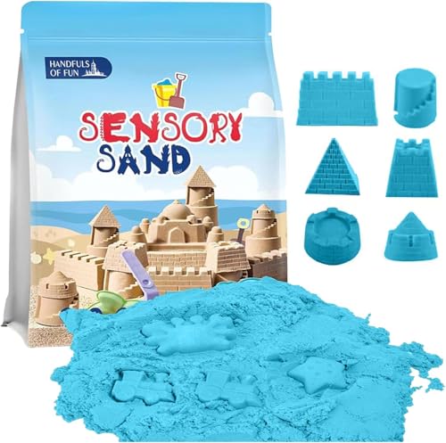 DMG Space toy sand Shape does not scatter more delicate does not stick to the hand Kids Non Toxic Soft Playsand Moulding and Creating for Kids Aged 3 and Up Indoors Outdoors ActivityBlue