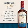 Rum Solera a triplo invecchiamento Santa Teresa 1796, Vol. 40%, 70 cl / 700 ml, Pregiato rum scuro Single Estate venezuelano affinato in botti di rovere #1