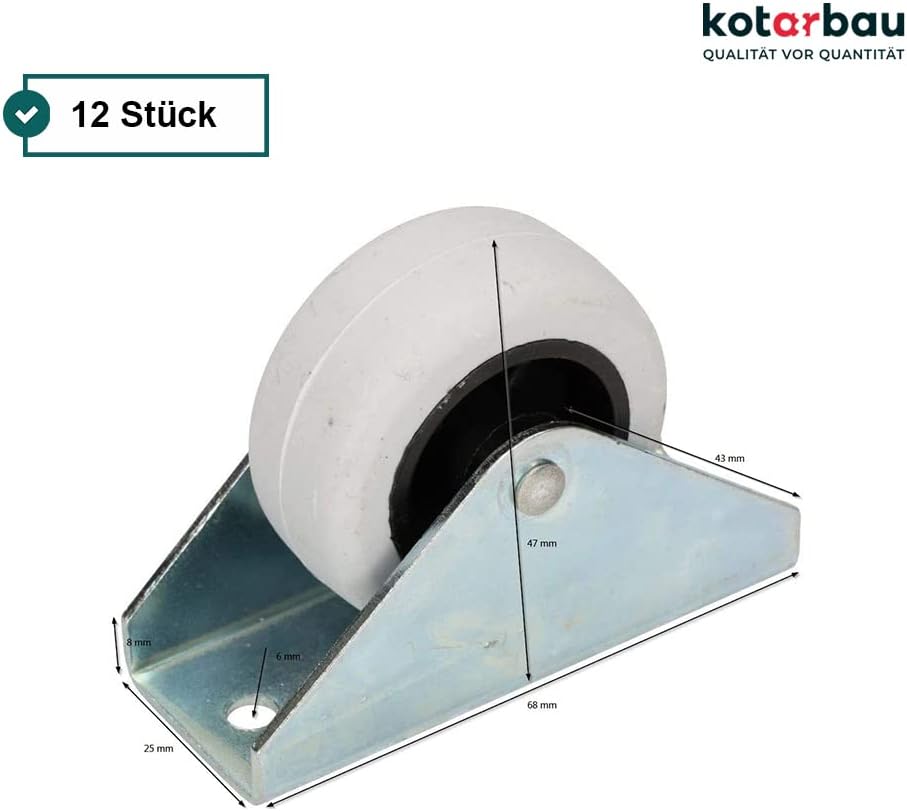 KOTARBAU 5907465906210 Swing Hooks, Silver, 40 mm