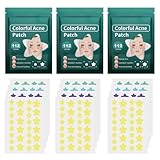 336 PCS Pimple Patches Stars, Star Face Pimple Patches, Starface Pimple Patches, Star Pimple Patches for Face Back Acne Dots Spot Patches for Spots Pimples Whiteheads Removal Oil Impurities Image