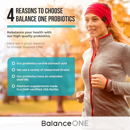 Balance One PRO-60 Probiotic, Daily Probiotics For Women & Men, Shelf Stable, 15 Billion Cfus With Prebiotics, 12 Strains, Lactobacillus Plantarum Acidophilus & Paracasei thumb #4