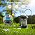 WdtPro Solar Lanterns Outdoor Waterproof, Upgraded Bright Hanging Solar Lights for Outside,Solar Powered Lanterns Lighting LED for Garden Patio Yard Decorative 2 Pack (Warm Light)