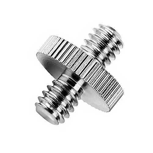 Hotroyal International Standard Adaptador rosqueado de tripé macho para 1/4