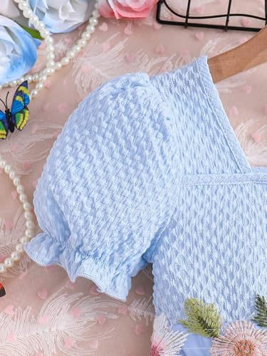 Image of TAGAS Dress for Girls Knee Length II Baby Girl Dress|| Frock for Girl |Girl Floral Sundress|Kids Frock|