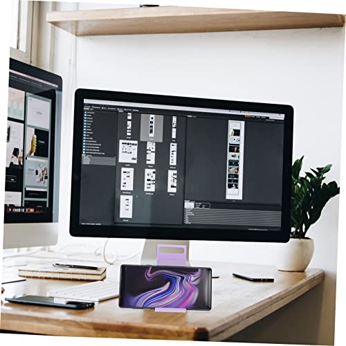 Uldigi Mobile Phone Holder Foldable Tablet Stand Smartphones Telephone Stand For Office Desk Tablet Stand Holder Tablet Holder For Desk Desktop Phone Holder Tabletop Cell Phone Stand #TOP4