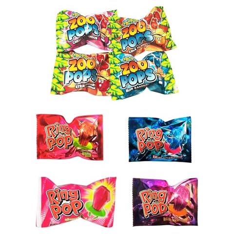 Zoo Pops Ring Pops Candy Lollipops Cover