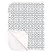 Kushies Baby Deluxe Terry Change Pad, Grey Octagon