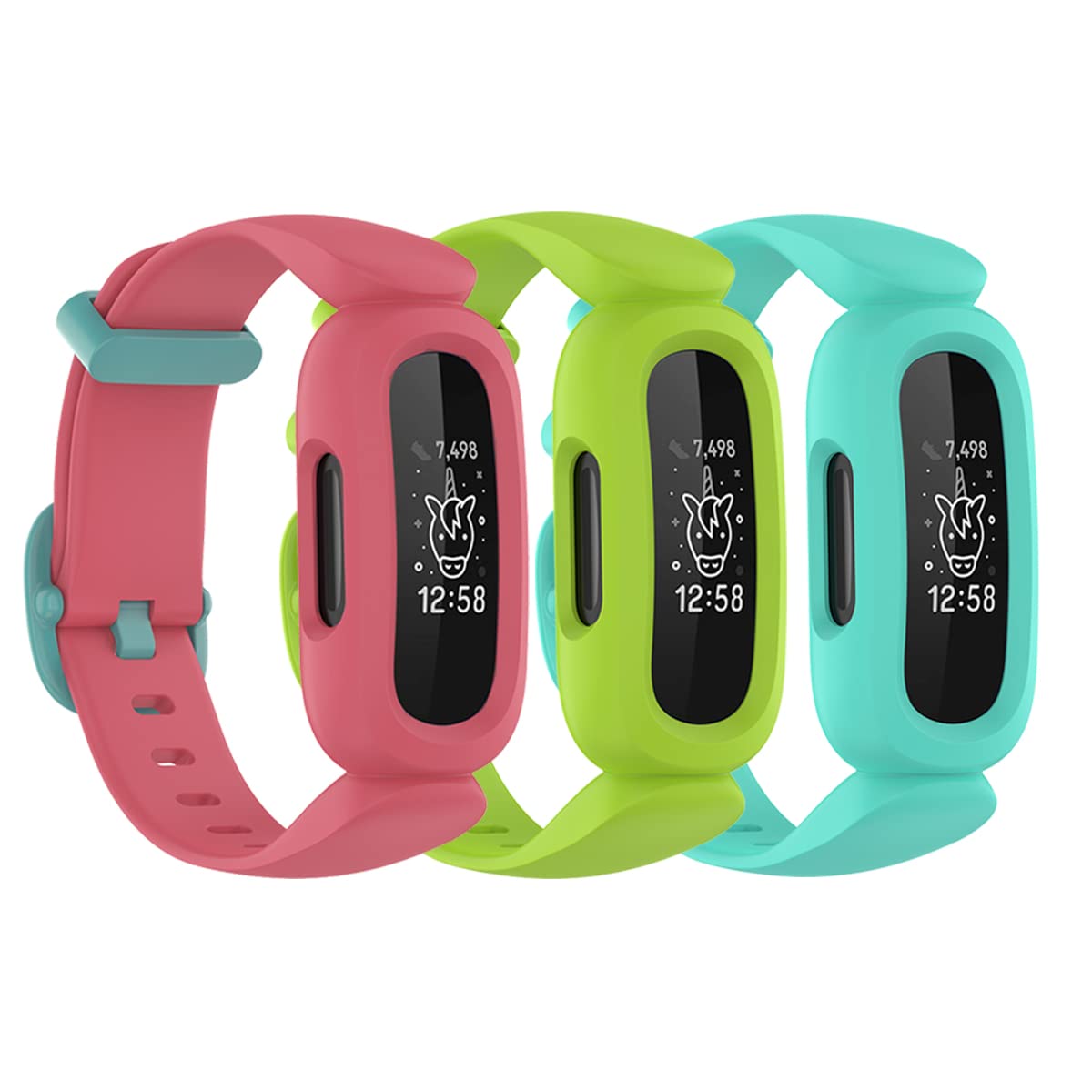 Ace 3 Bands Compatible With Fitbit Ace 3 - Skin-Friendly Colorful Watchband Straps, Wristband Bracelet Replacement Accessories