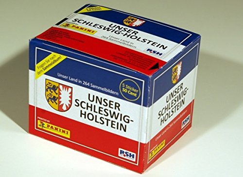 Preisvergleich Produktbild Panini Unser Schleswig-Holstein Stickerbox mit 50 Tüten