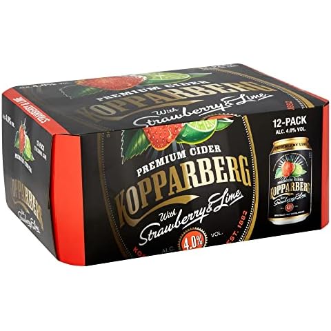 Kopparberg Strawberry and Lime Cider 12 Pack Cover