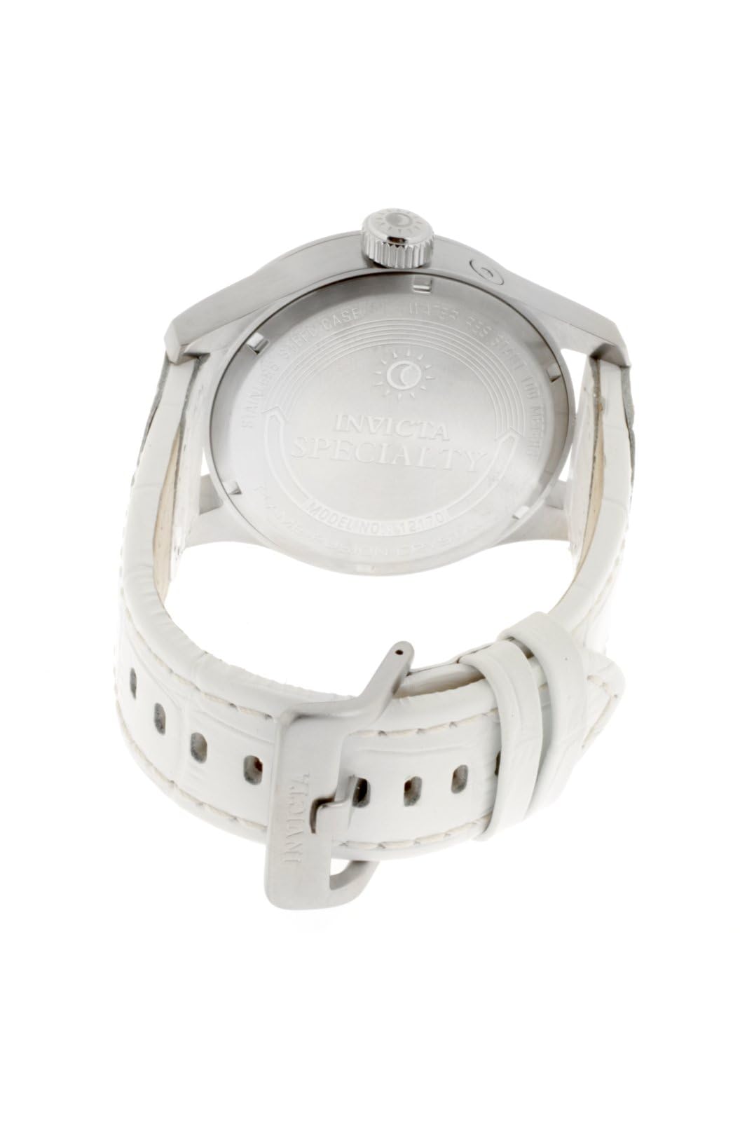 Invicta Unisex-Armbanduhr Chronograph Quarz Leder 12170