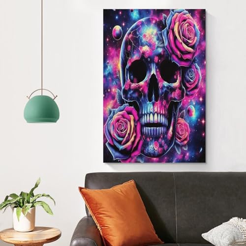 Crâne Murale Décorations pour remplacer un mur vide et triste