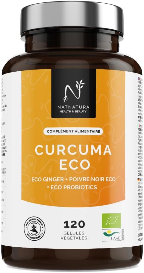 Curcuma bio 2235 mg avec Gingembre et Poivre Noir : Avis complet sur ce puissant anti-inflammatoire naturel, certifié bio et riche en curcumine – 120 gélules. Curcuma bio 2235 mg avec Gingembre et Poivre Noir : Avis complet sur ce puissant anti-inflammatoire naturel, certifié bio et riche en curcumine – 120 gélules.