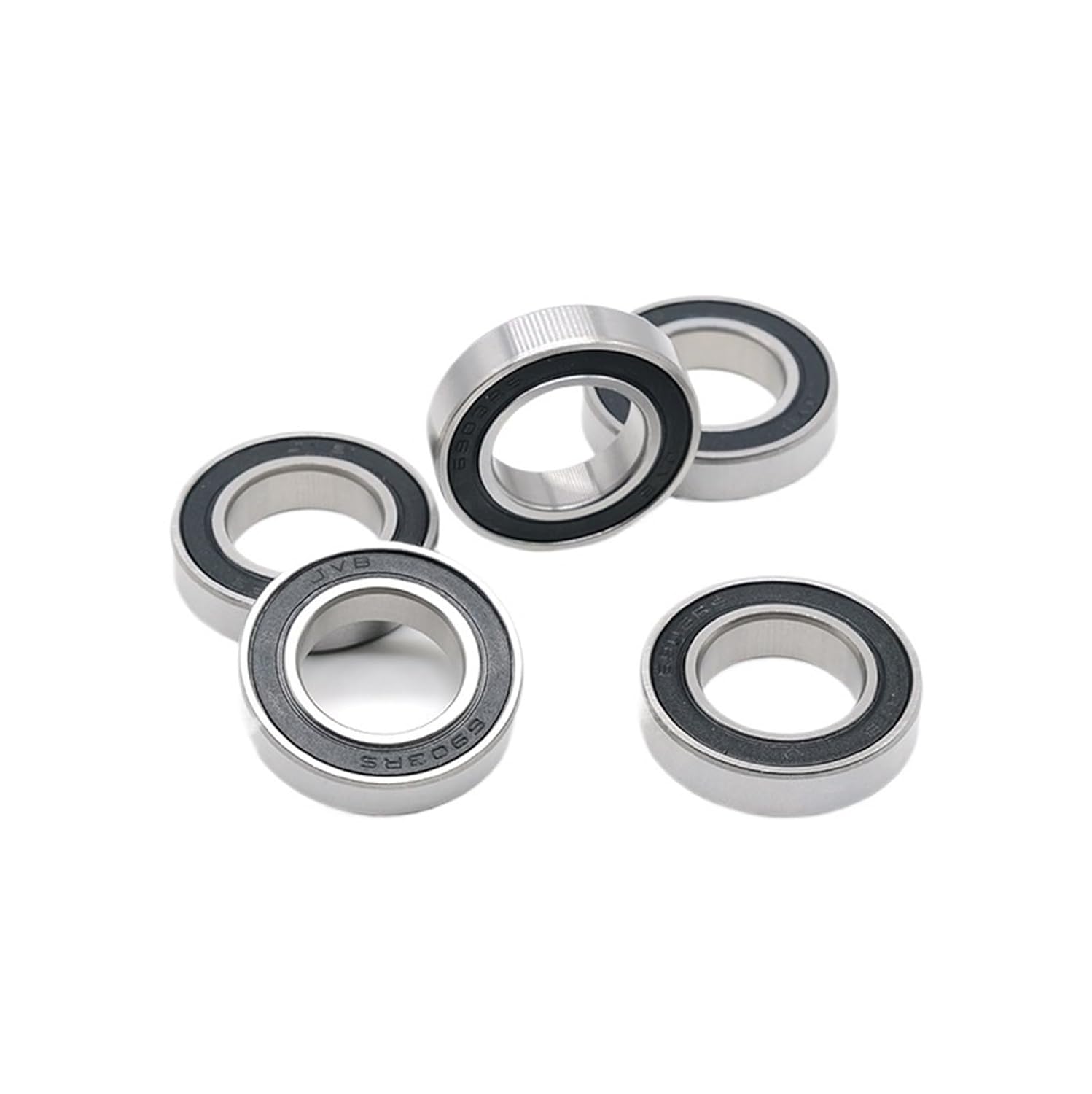 10Pcs 6902-2RS Bearing ABEC-7 15x28x7 mm Metric Thin Section Ball Bearings