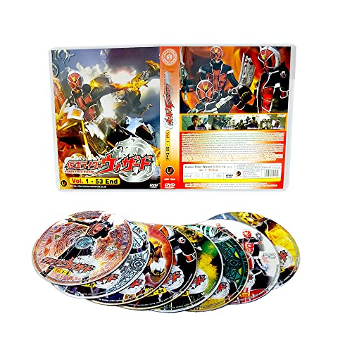 KAMEN RIDER WIZARD - COMPLETE TV SERIES DVD BOX SET (1-53 EPISODES)