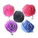 5pcs Reusable Rose Shopping Tote Bag By Catalina Folding Up Reusable Compact Eco Periodic Duty Recycling Use Shopping Bag
