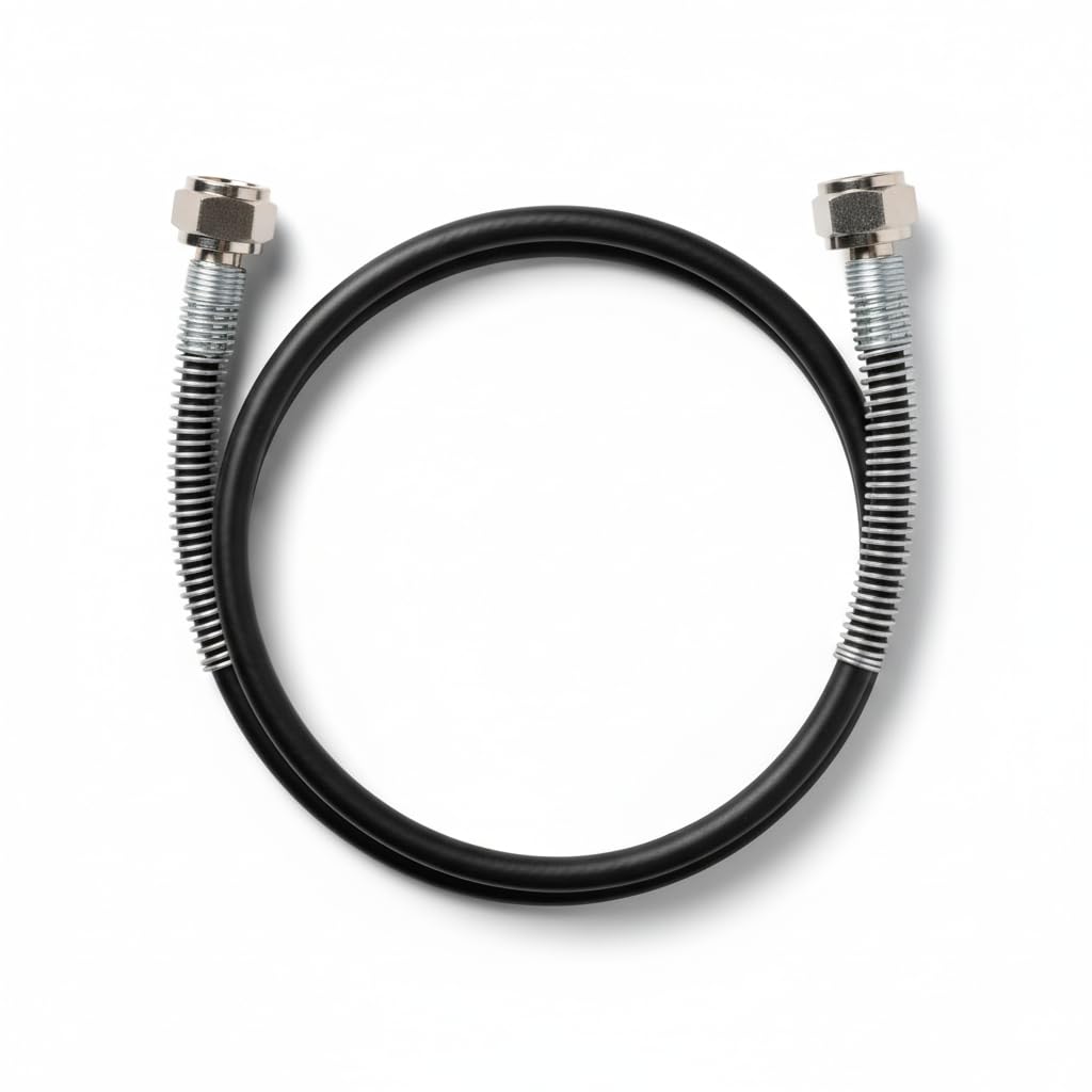 Tubo ad alta pressione per CO² con 2 x W21,8 x 1 1/4", 200 bar