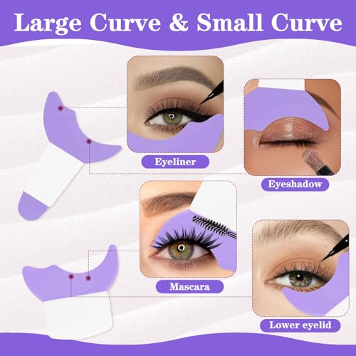 Iddfeve 4Pcs Eyeliner Stencils thumb #5