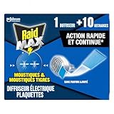 Raid Max Diffuseur Electrique Plaquettes - Anti-Moustiques et...