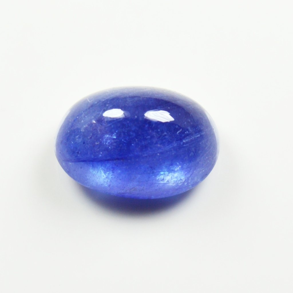 Saphir naturel taillé en cabochon 4,5 carat Bleu