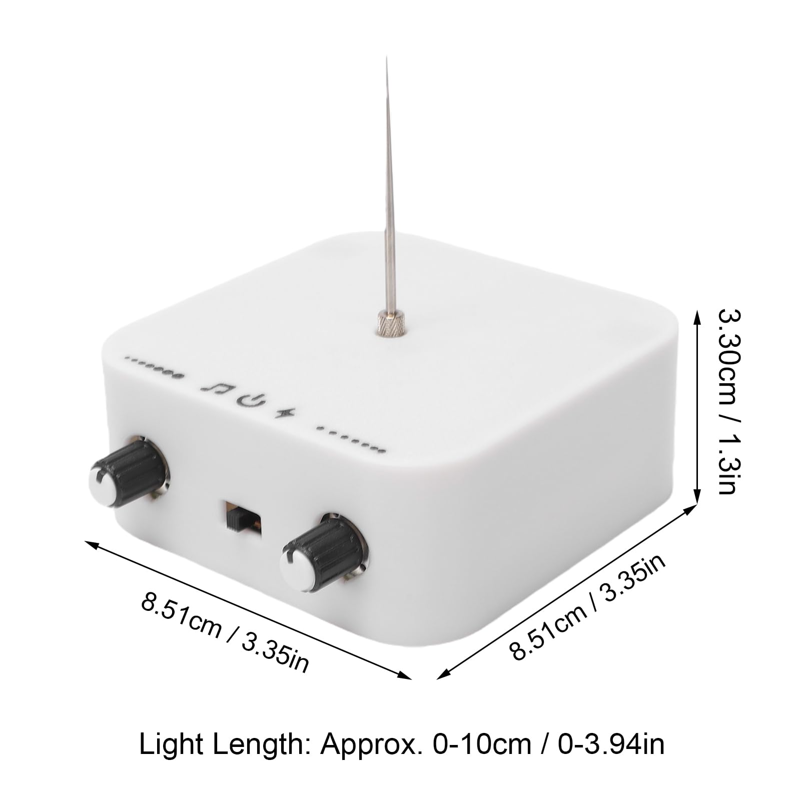 Tonysa Altoparlante a Bobina Bluetooth Generatore Ad Tattile con Guscio Stampato in 3D con Design di Protezione del Circuito per L'insegnamento delle Scienze e la Riproduzione Musicale (Spina europea)
