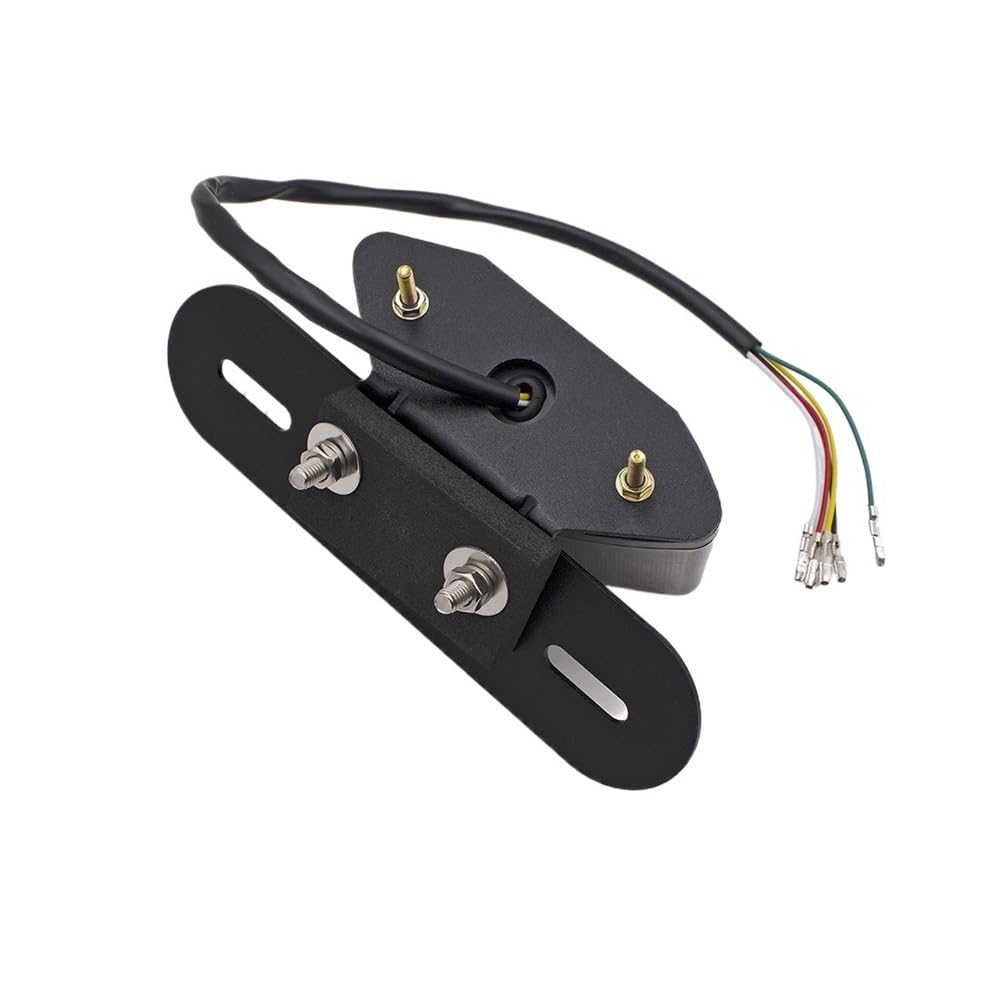 lampada stop moto 12V Universale Accessori Moto Fanale Posteriore LED Con Sterzo Moto Luce Freno Posteriore Parti Di Attrezzatura Luce Di Segnalazione LED