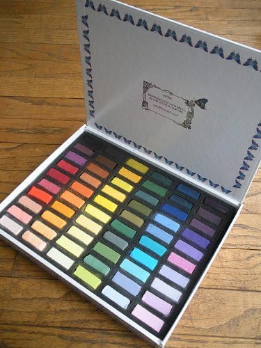 Great American Artworks Pastels- Set of 60 Half Sticks- "On The Terrace"