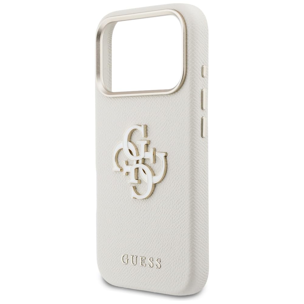 CG MOBILE Guess FW Resing Logo etui do iPhone 17 Pro (beżowe)