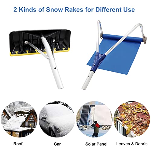 HXS-Snow-Roof-Rake-with-2-Cutting-Blades-2-in-1-Telescoping-Roof-Snow-Rakes-for-House-Roof-Reach-to-21Feet-Lightweight-Aluminum-Roof-Snow-Removal-Tools-Roof-Rake-for-Snow-Removal-Wet-Leaves-Debris HXS-Snow-Roof-Rake-with-2-Cutting-Blades-2-in-1-Telescoping-Roof-Snow-Rakes-for-House-Roof-Reach-to-21Feet-Lightweight-Aluminum-Roof-Snow-Removal-Tools-Roof-Rake-for-Snow-Removal-Wet-Leaves-Debris