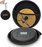 Einfach zu tragen: Der stabile Tragegriff der persönlichen CD Player tragbar tasche ist bequem zu tragen und reduziert Ihre Reisebelastung. Ob Familientreffen oder ein Ausflug im Freien, es macht Spaß.