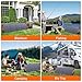SOKIOVOLA N-Type 16BB 200W Portable Solar Panel for EF/Jackery/Bluetti/Anker Power Station 20V Foldable Solar Panel 25% High Efficiency IP68 Waterproof for Outdoor Trip RV Camping Blackout Off Grid