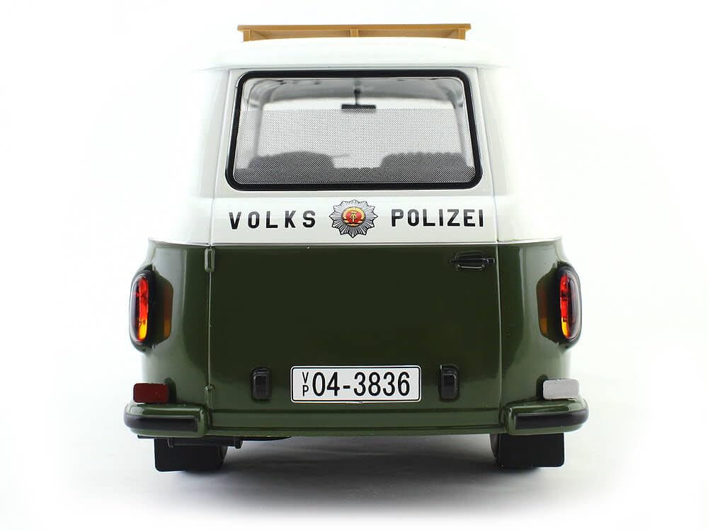 Modellfahrzeug Barkas B 1000 Kleinbus Volkspolizei, 1965.