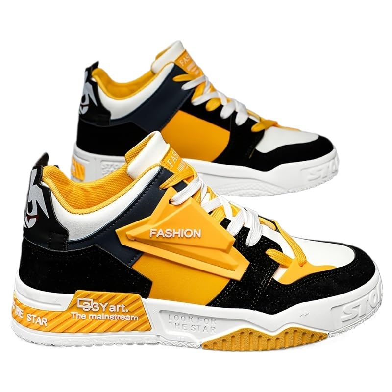 Men's Skate Shoes Lace-up Sneakers, Men's Fashion Sneakers