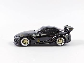 Amazon | MINI GT 1/64 Pandem GR スープラ V1.0 ブラック 左
