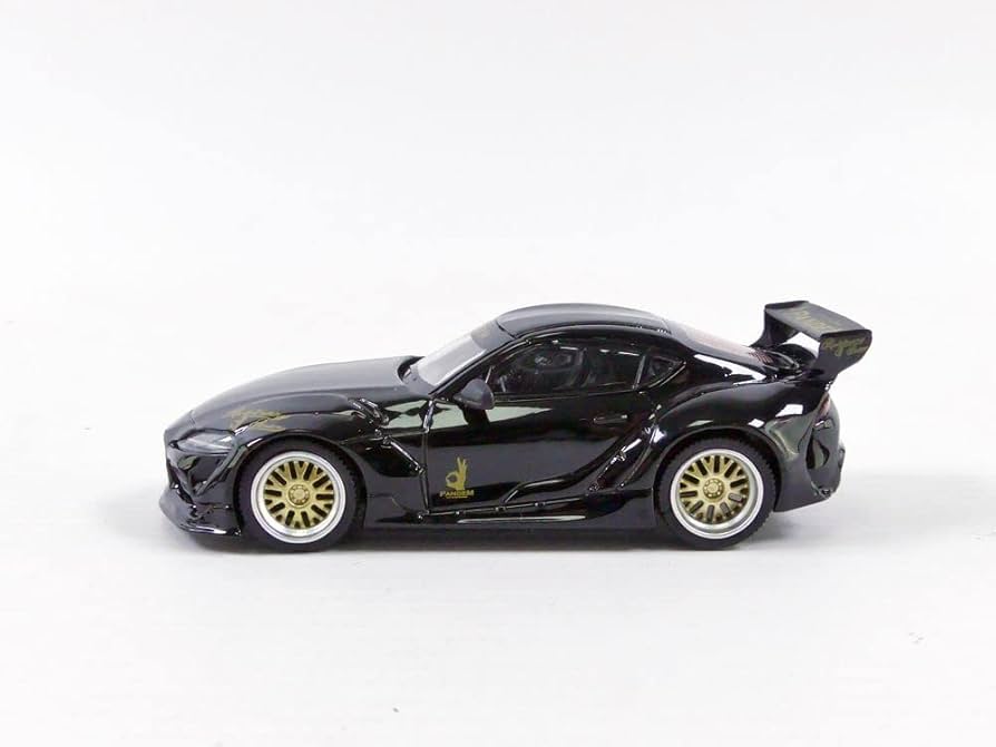 ⭐️MINI GT 1/64 Pandem GR スープラ V1.0 ブラック右 MINIGT 1:64 Toyota Supra (GR) Pandem V1.0 Black – Model Cars