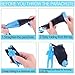 Ven-Trap Parachute Toy, Tangle Free Throwing Toy Parachute, Outdoor Children's Flying Toys, No Battery nor Assembly Required (4 Pieces Set)