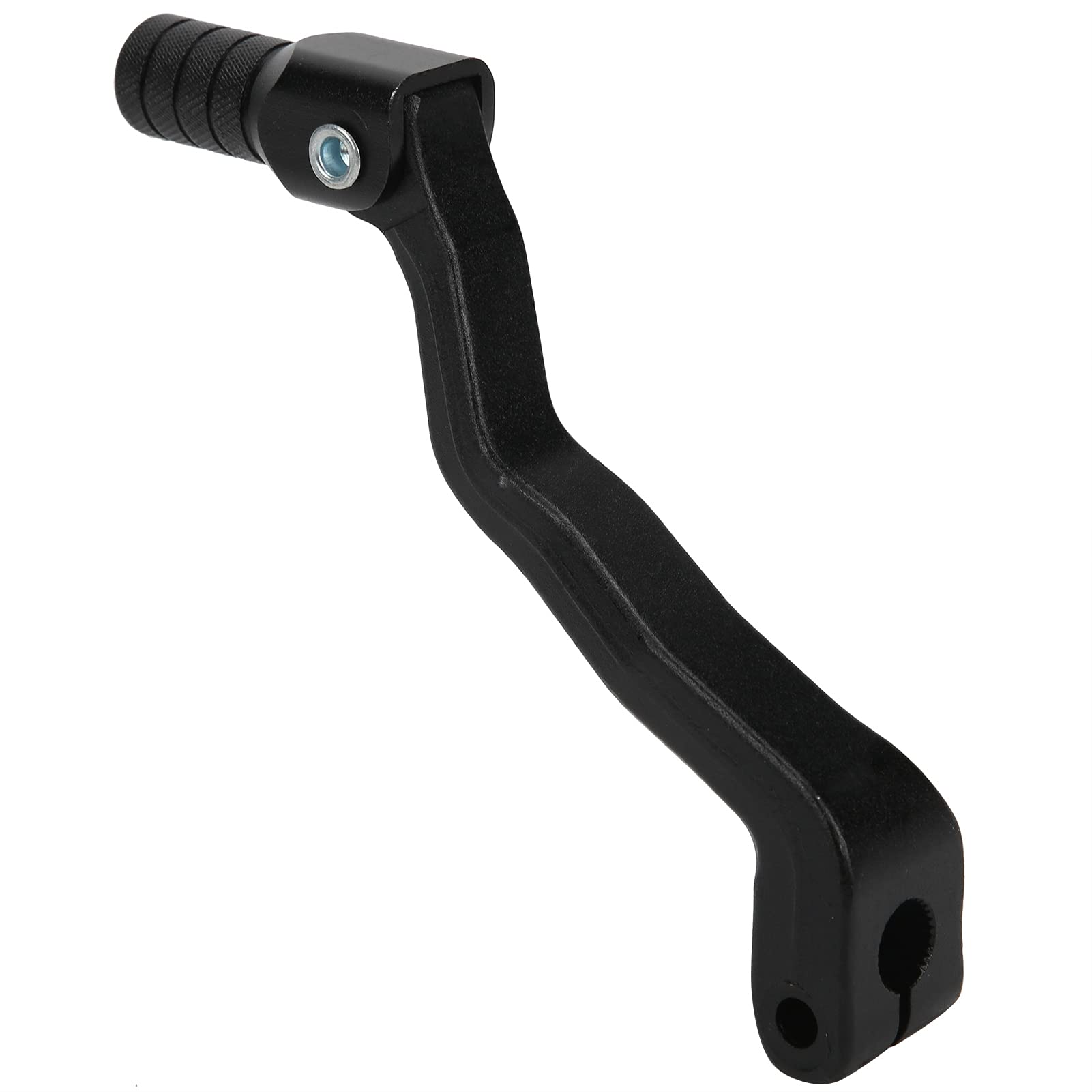 Buachois Leva del Cambio per Moto, Leva del Cambio Pieghevole in Lega di Alluminio Nera Adatta per CG CB NC 125 150 200 250