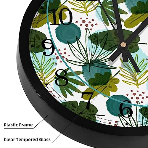 Horloge murale quartz silencieuse sans tic-tac à piles - 4